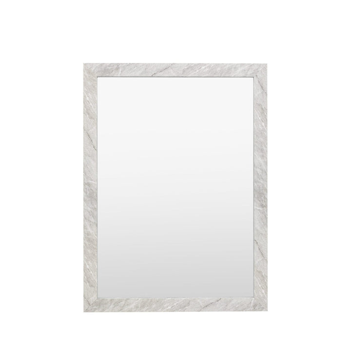 Romano Mirror 77x57cm - Marbled White GalleryDirect 1