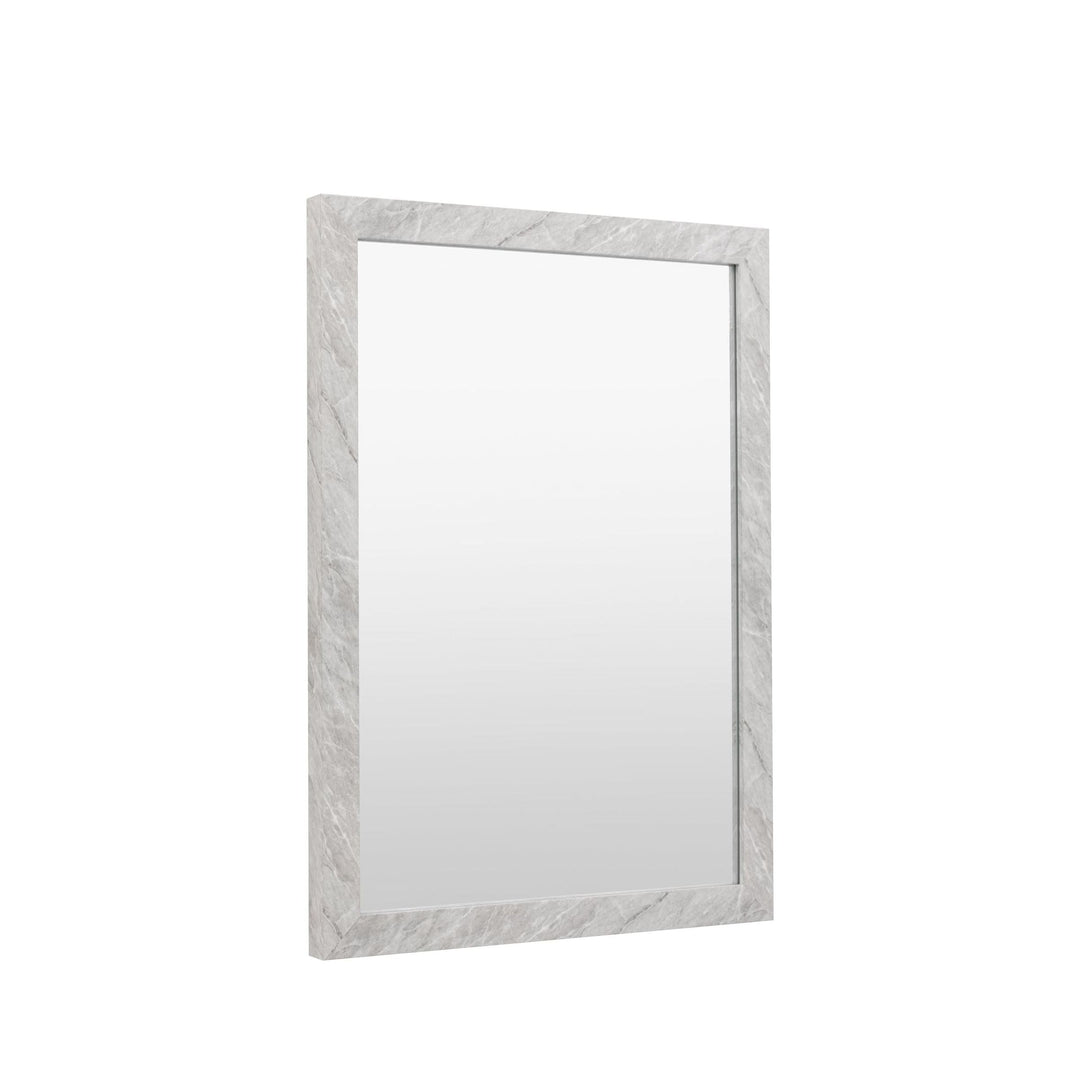 Romano Mirror 77x57cm - Marbled White GalleryDirect 7