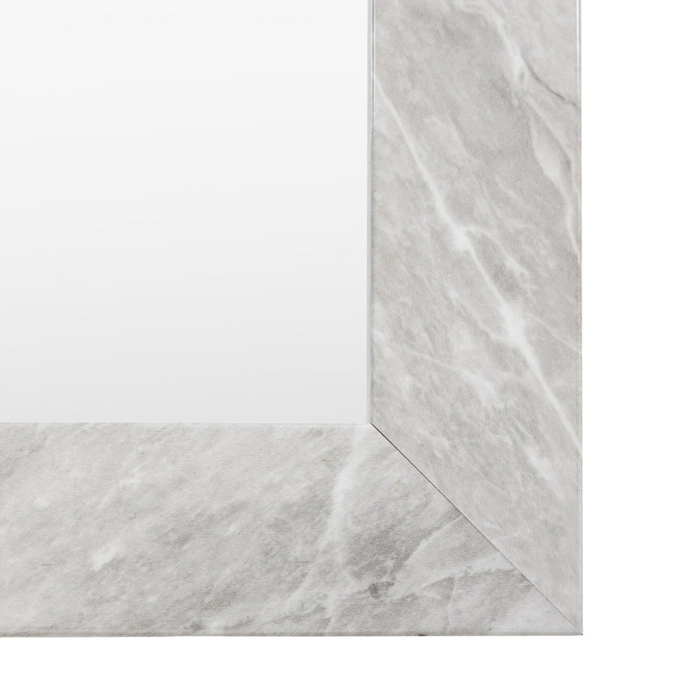 Romano Mirror 77x57cm - Marbled White GalleryDirect 9