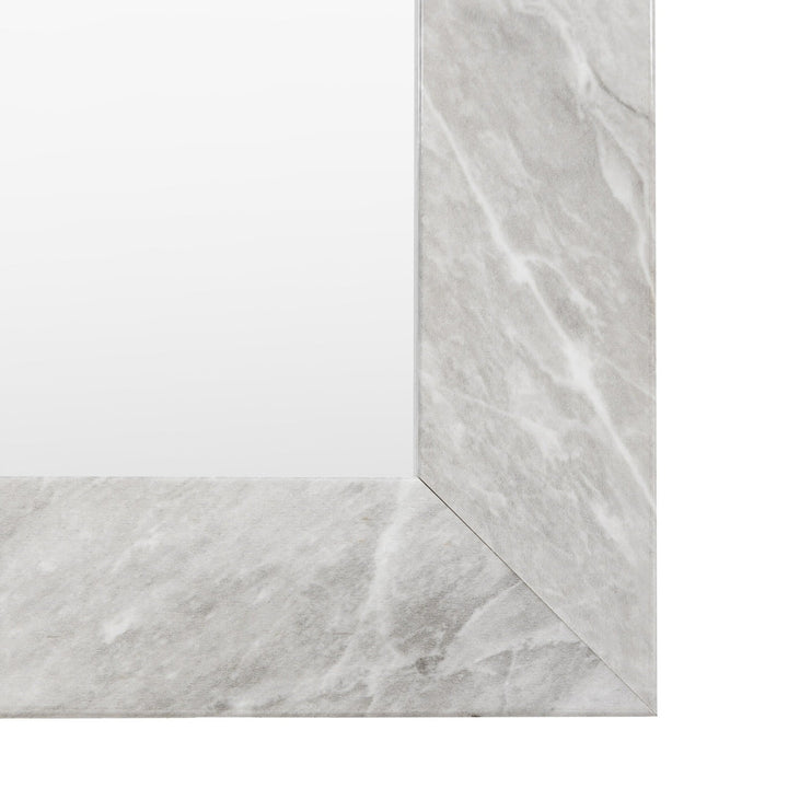 Romano Mirror 77x57cm - Marbled White GalleryDirect 9