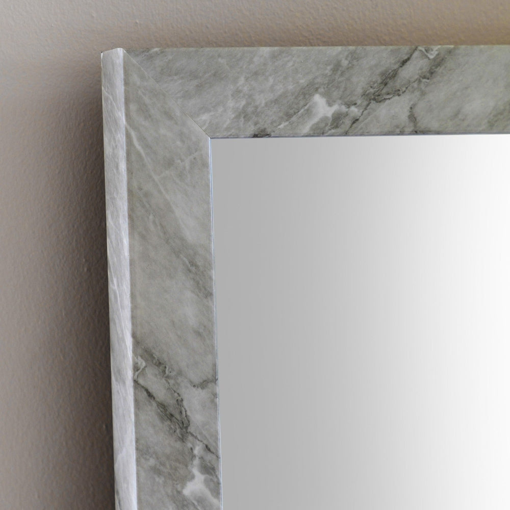 Romano Mirror 157x57cm - Marbled White GalleryDirect 3