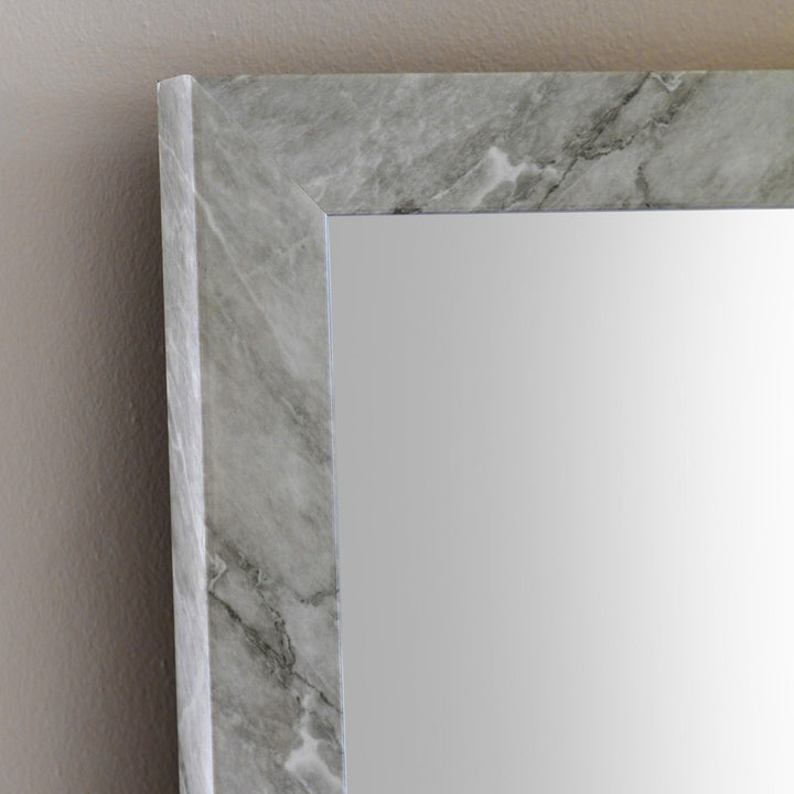 Romano Mirror 157x57cm - Marbled White GalleryDirect 3