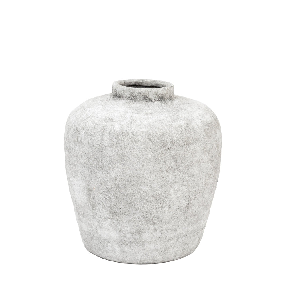 Teguise Ceramic Urn Vase - Grey GalleryDirect 4