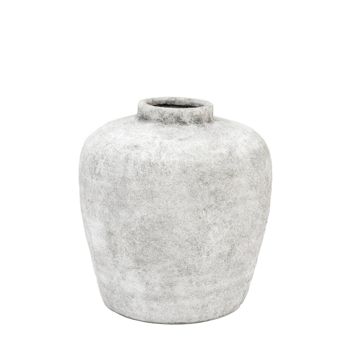 Teguise Ceramic Urn Vase - Grey GalleryDirect 4