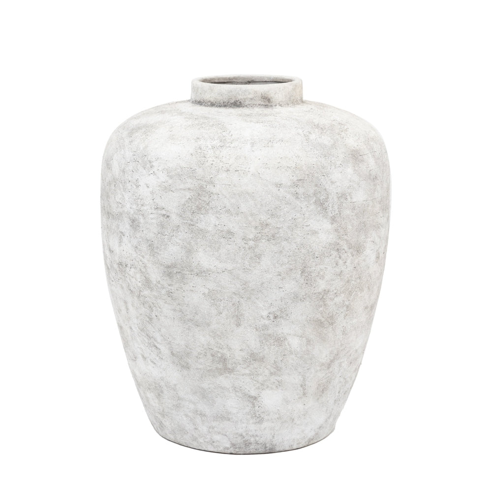 Teguise Ceramic Urn Vase - Grey GalleryDirect 1