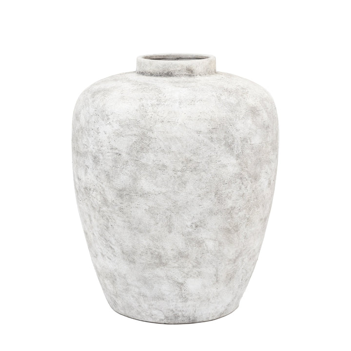 Teguise Ceramic Urn Vase - Grey GalleryDirect 1