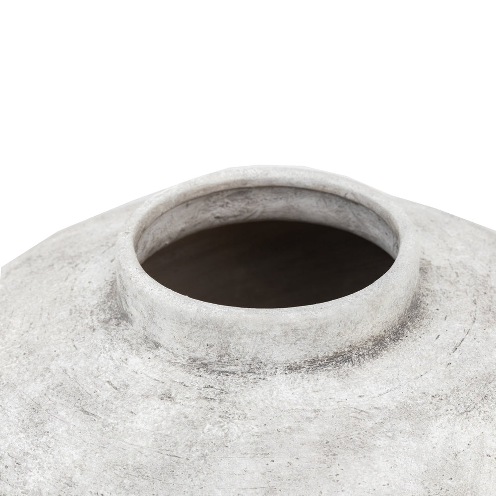 Teguise Ceramic Urn Vase - Grey GalleryDirect 6
