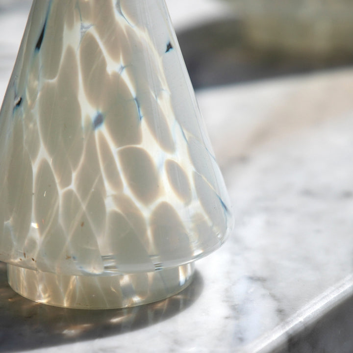 Confetti Glass Tree Decoration - White GalleryDirect 13