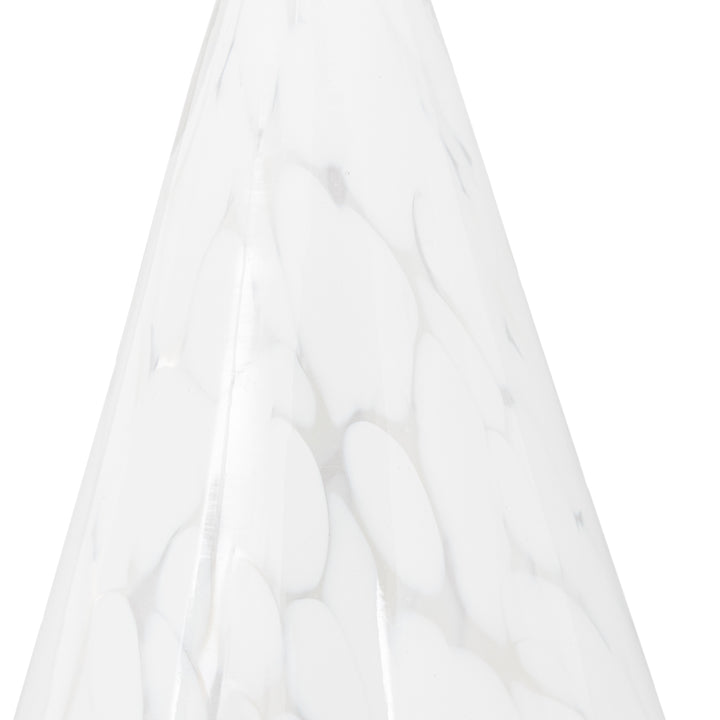 Confetti Glass Tree Decoration - White GalleryDirect 11
