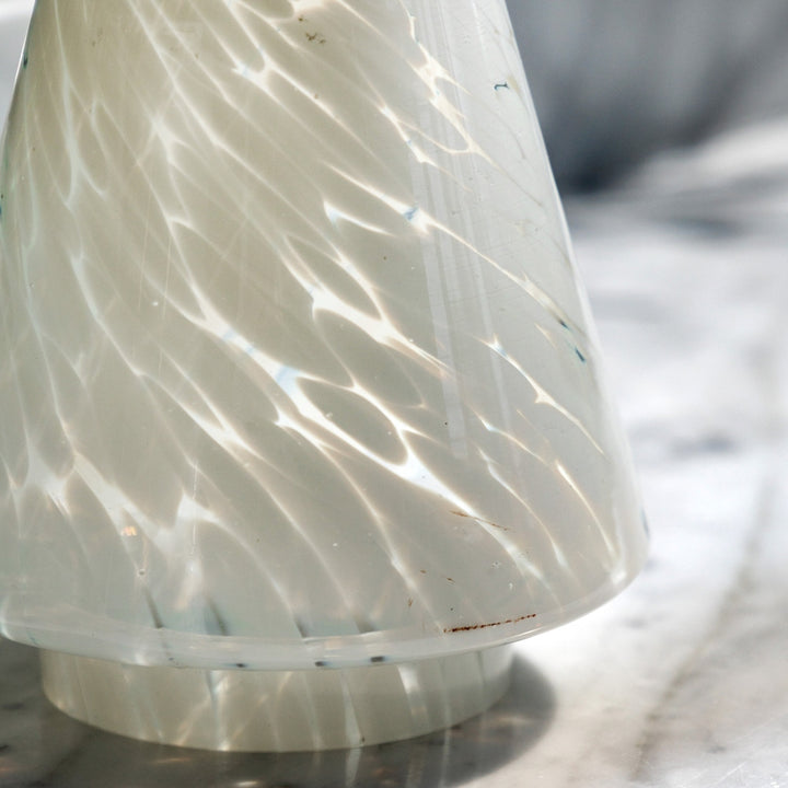 Confetti Glass Tree Decoration - White GalleryDirect 7