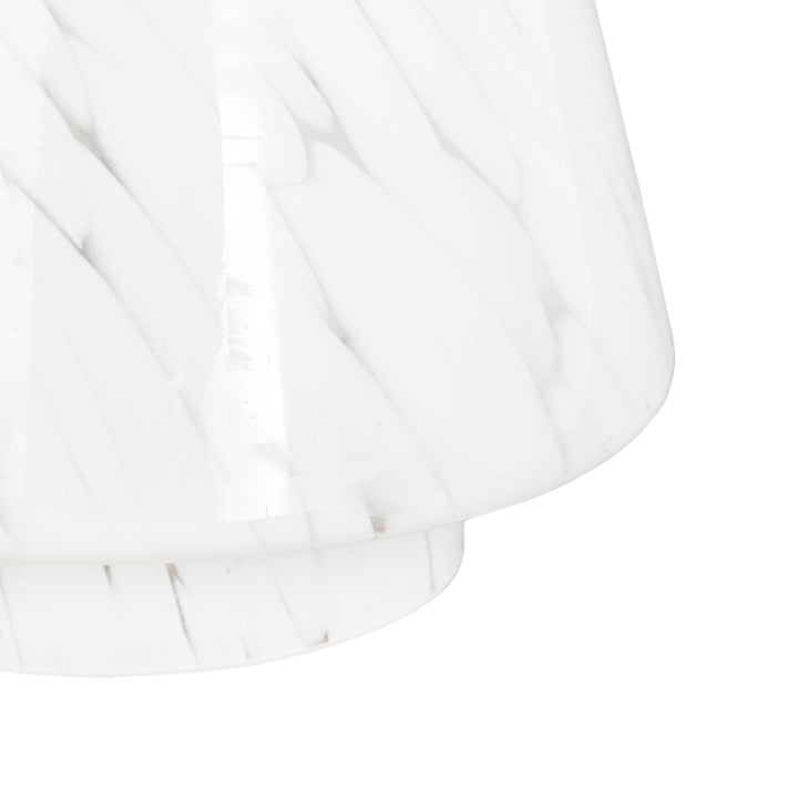 Confetti Glass Tree Decoration - White GalleryDirect 4