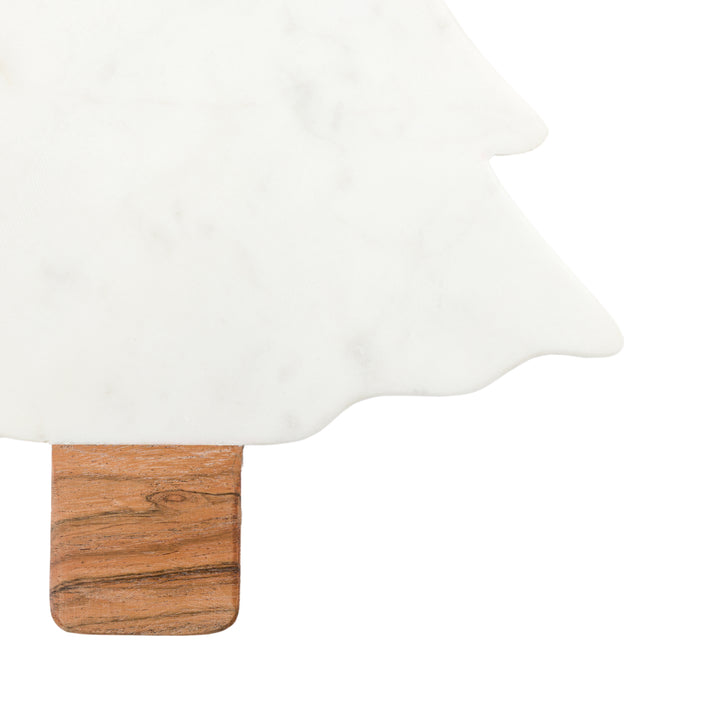 Marble Christmas Tree Serving Platter GalleryDirect 2