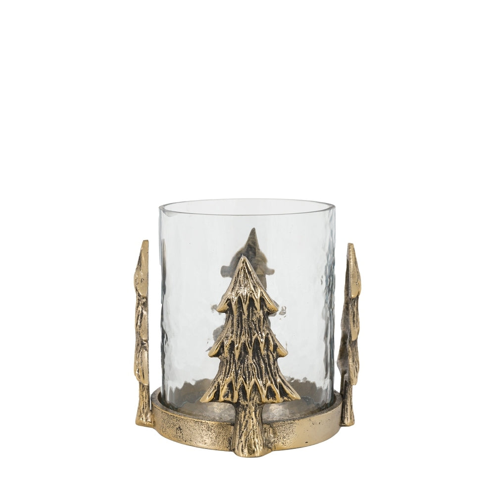 Christmas Tree Hurricane - Antique Gold GalleryDirect 5