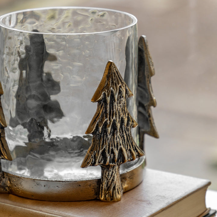 Christmas Tree Hurricane - Antique Gold GalleryDirect 4