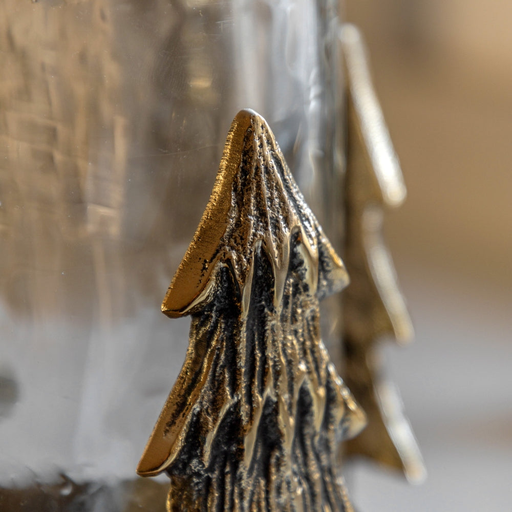 Christmas Tree Hurricane - Antique Gold GalleryDirect 3
