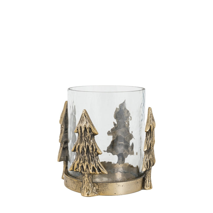 Christmas Tree Hurricane - Antique Gold GalleryDirect 9