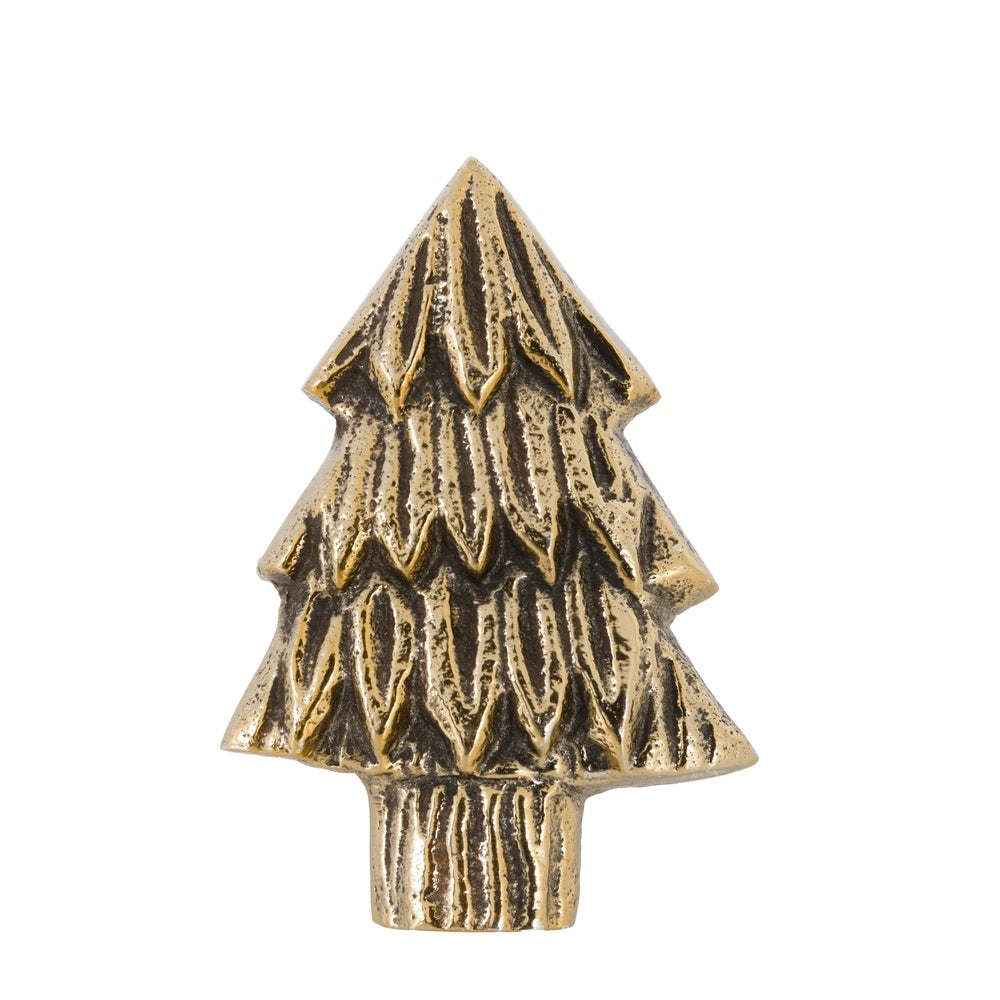 Christmas Tree Napkin Ring Set of 4 - Gold GalleryDirect 2