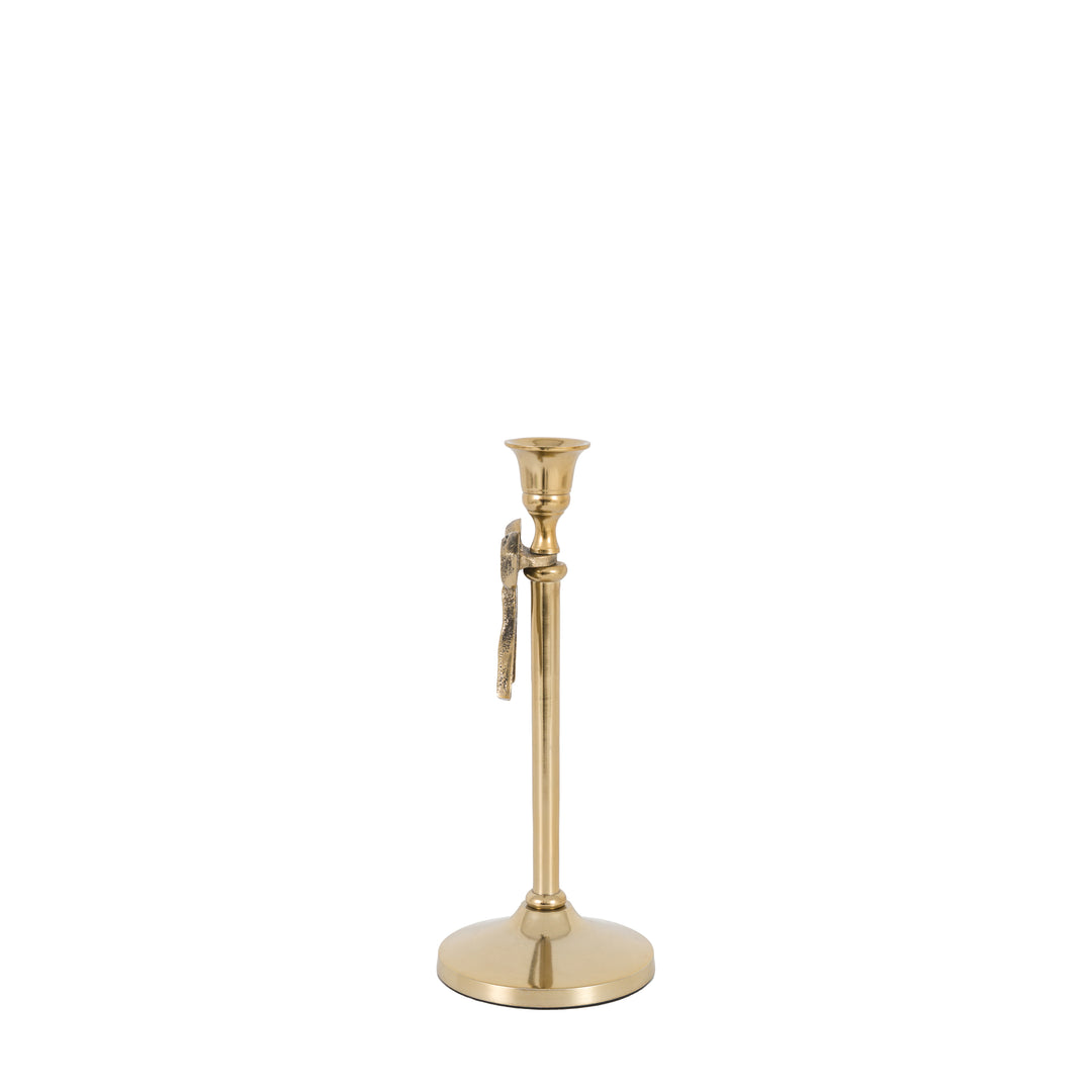 Bow Dinner Candle Holder - Gold GalleryDirect 8