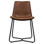 Gallery Interiors Set of 2 Hawking Dining Chairs Brown