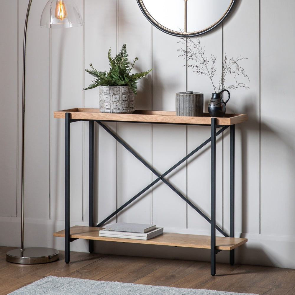 Torrington Console Table - Brown GalleryDirect 2