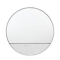 Gallery Interiors Houndworth Wall Mirror in Black