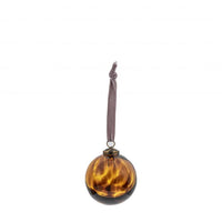 Gallery Interiors Set of 6 Lola Baubles in Amber