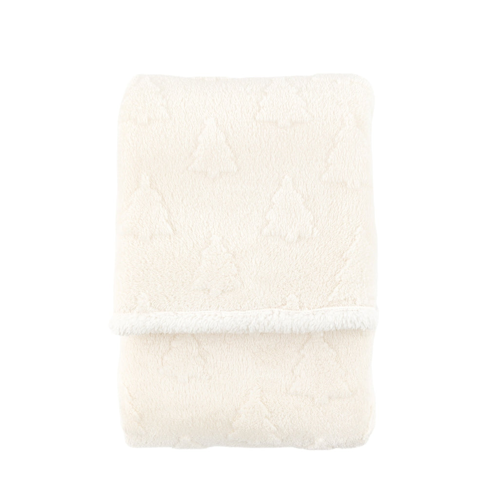 Deco Luxe Christmas Tree Sherpa Throw GalleryDirect 2