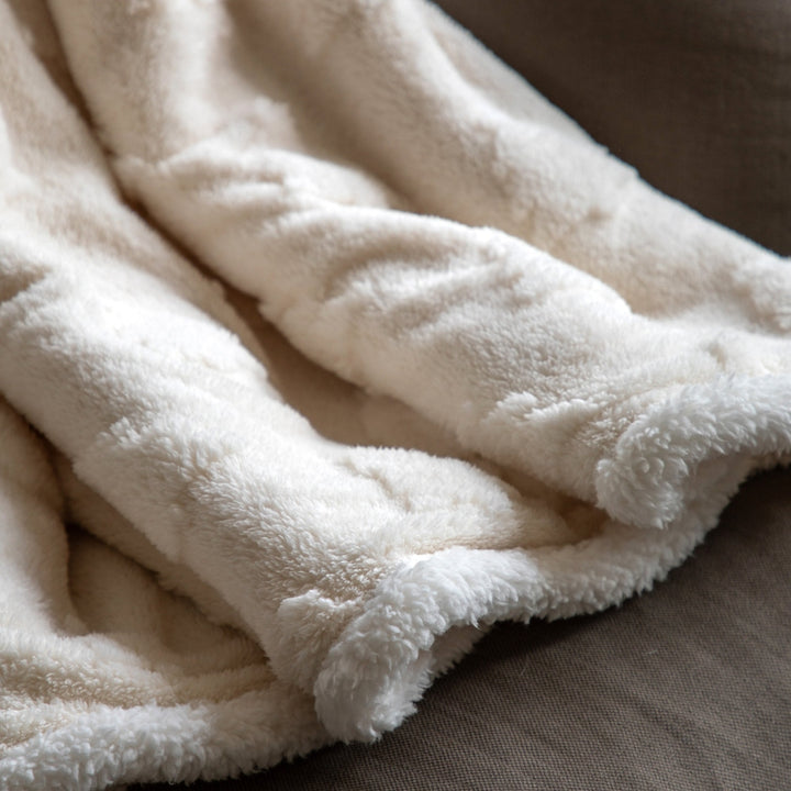 Deco Luxe Christmas Tree Sherpa Throw GalleryDirect 6
