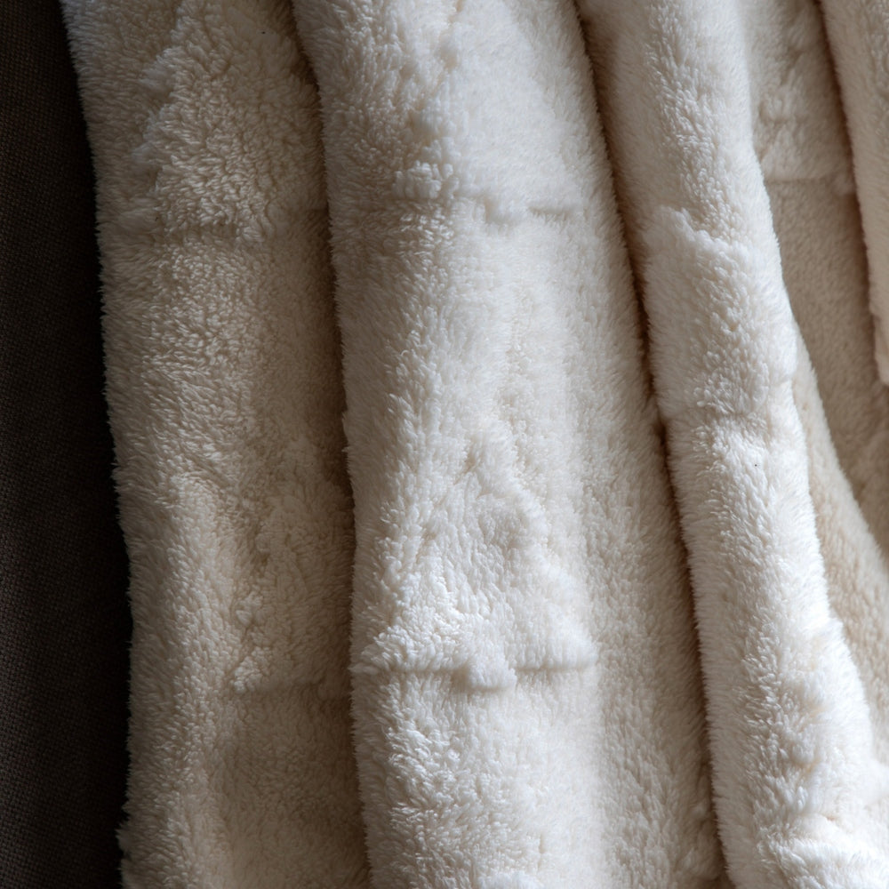 Deco Luxe Christmas Tree Sherpa Throw GalleryDirect 3