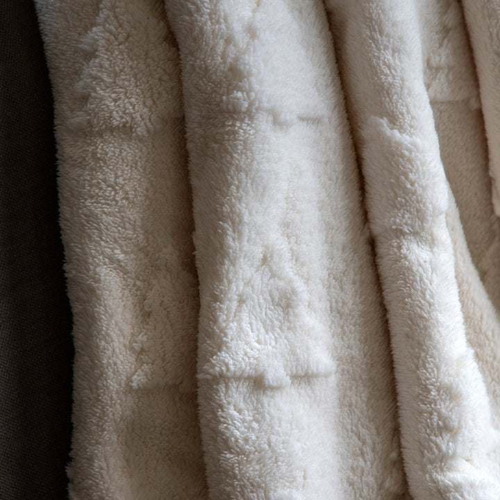 Deco Luxe Christmas Tree Sherpa Throw GalleryDirect 3