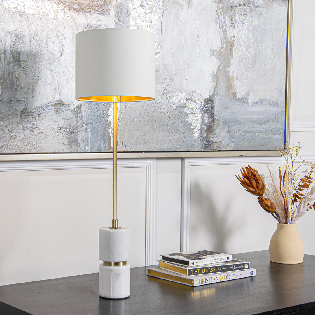 Robyn Table Lamp - White