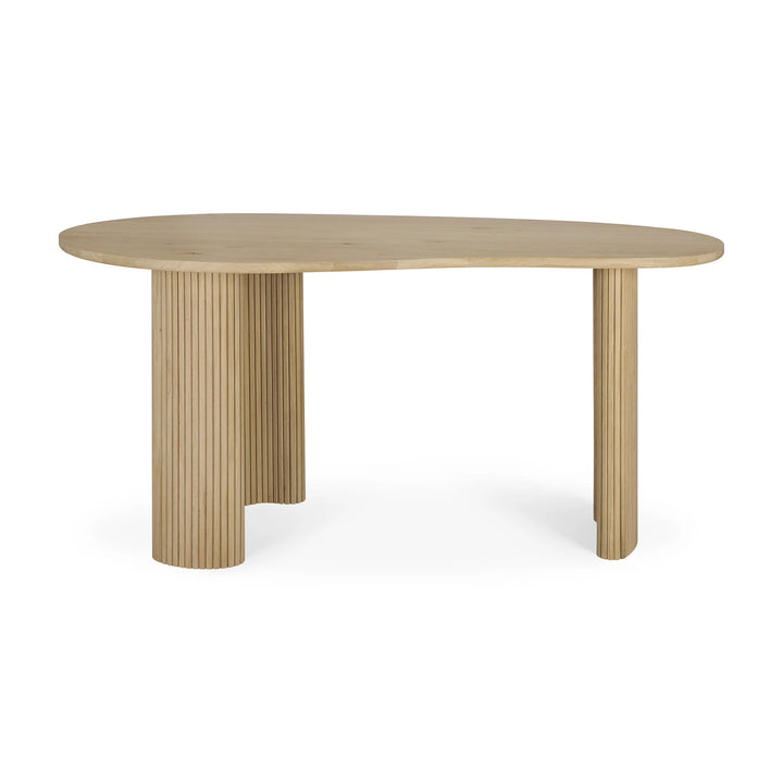 Boomerang Desk - Oak