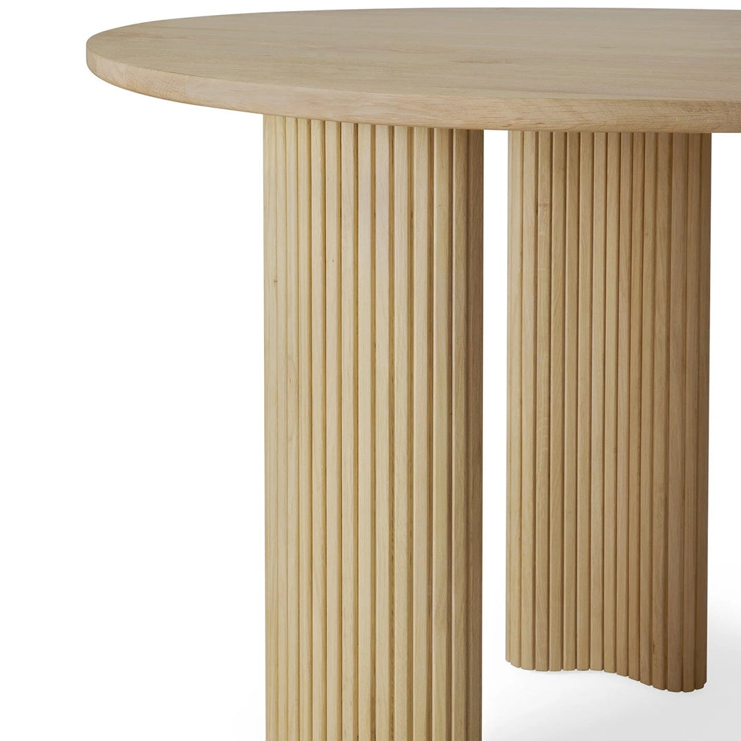 Boomerang Desk - Oak