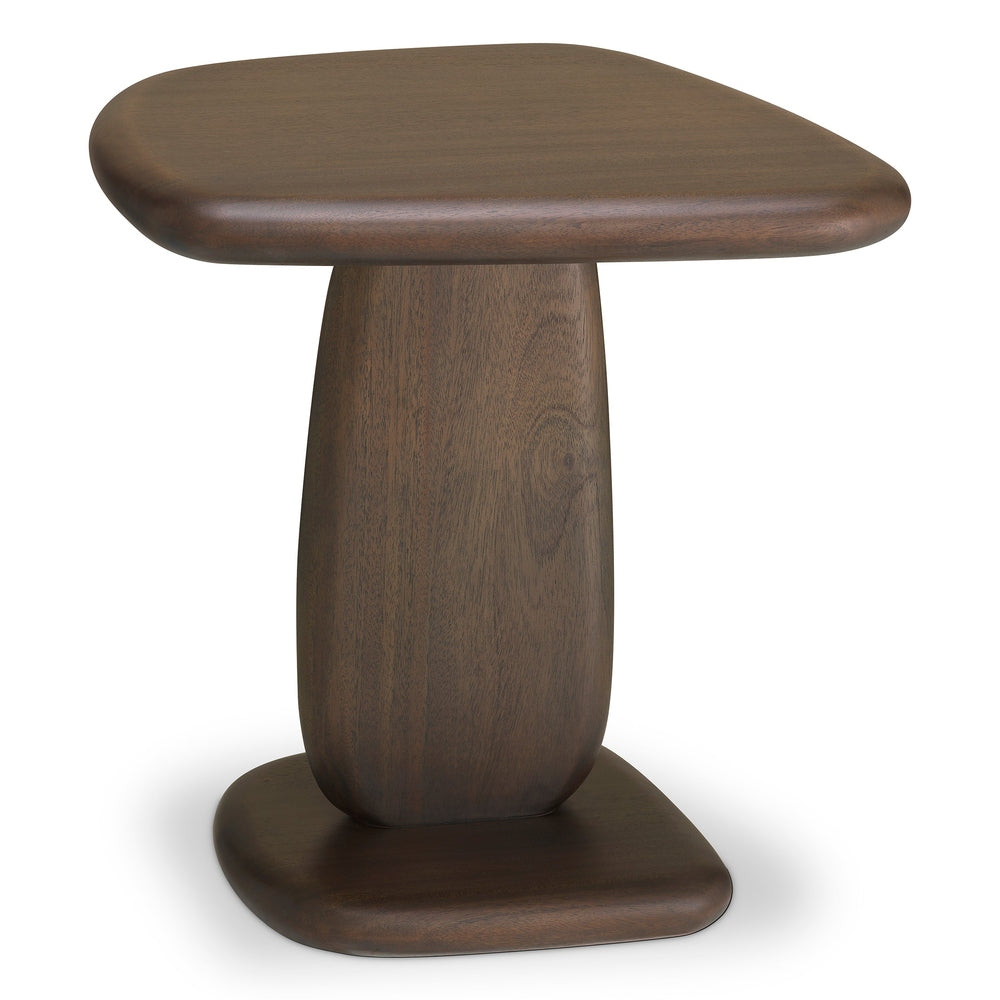 Windsor Mahogany Wood Side Table