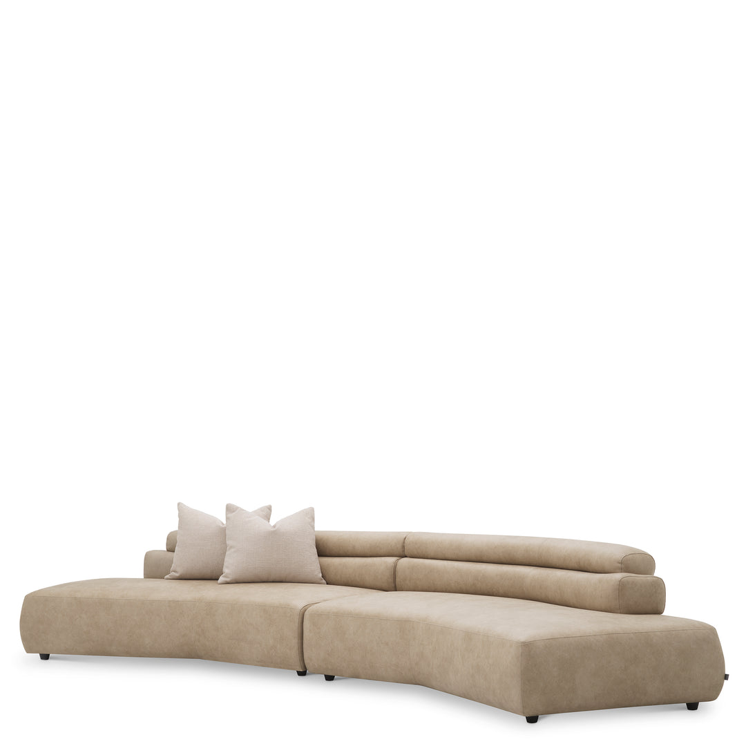 Marvella Faux Leather Sofa