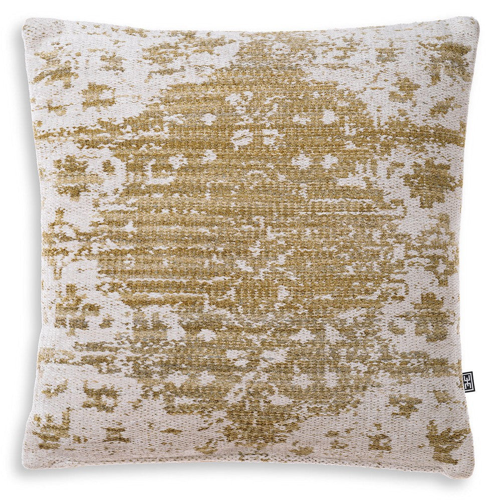 Serene Cushion - Ivory Vintage Green