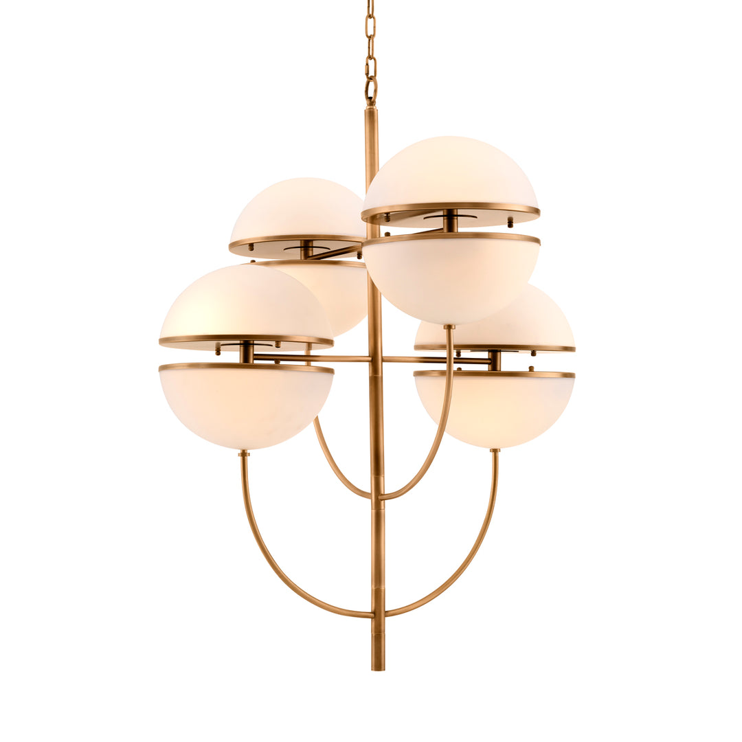Spiridon Chandelier - Antique Brass