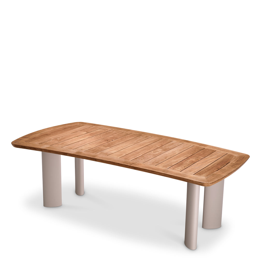 Osario Outdoor Dining Table - Natural Teak