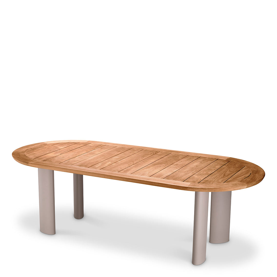 Mogador Outdoor Dining Table - Natural Teak
