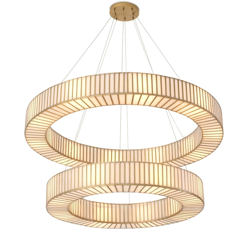 Monari Chandelier - Antique Brass