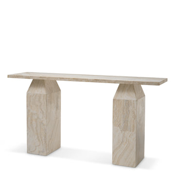 Tarragona Travertine Console Table
