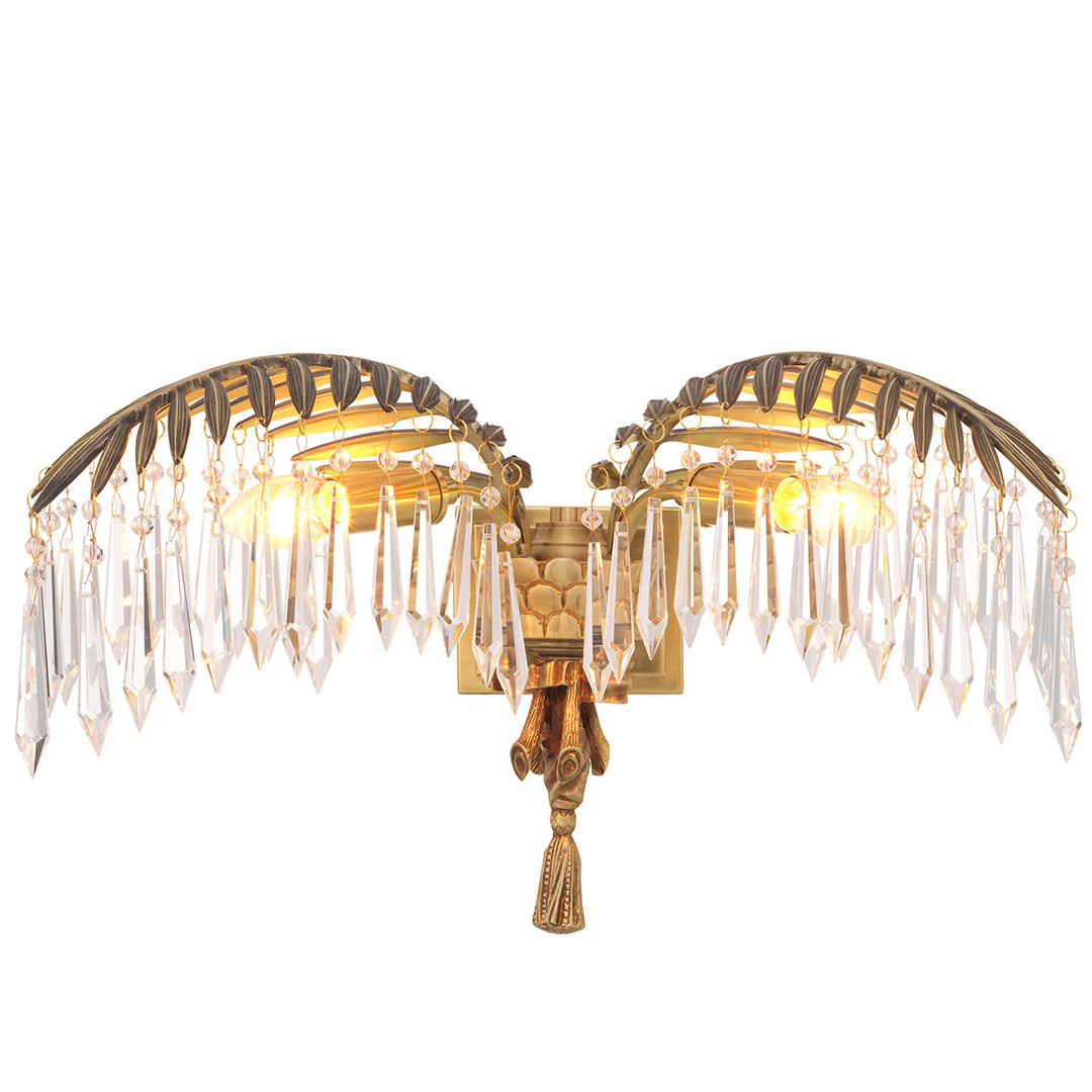 Hildebrandt Wall Lamp - Vintage Brass