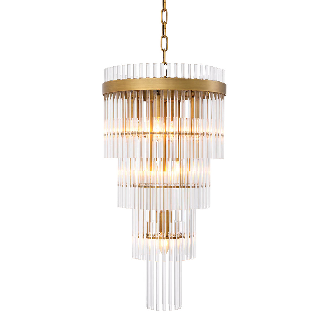Yara Chandelier - Antique Brass