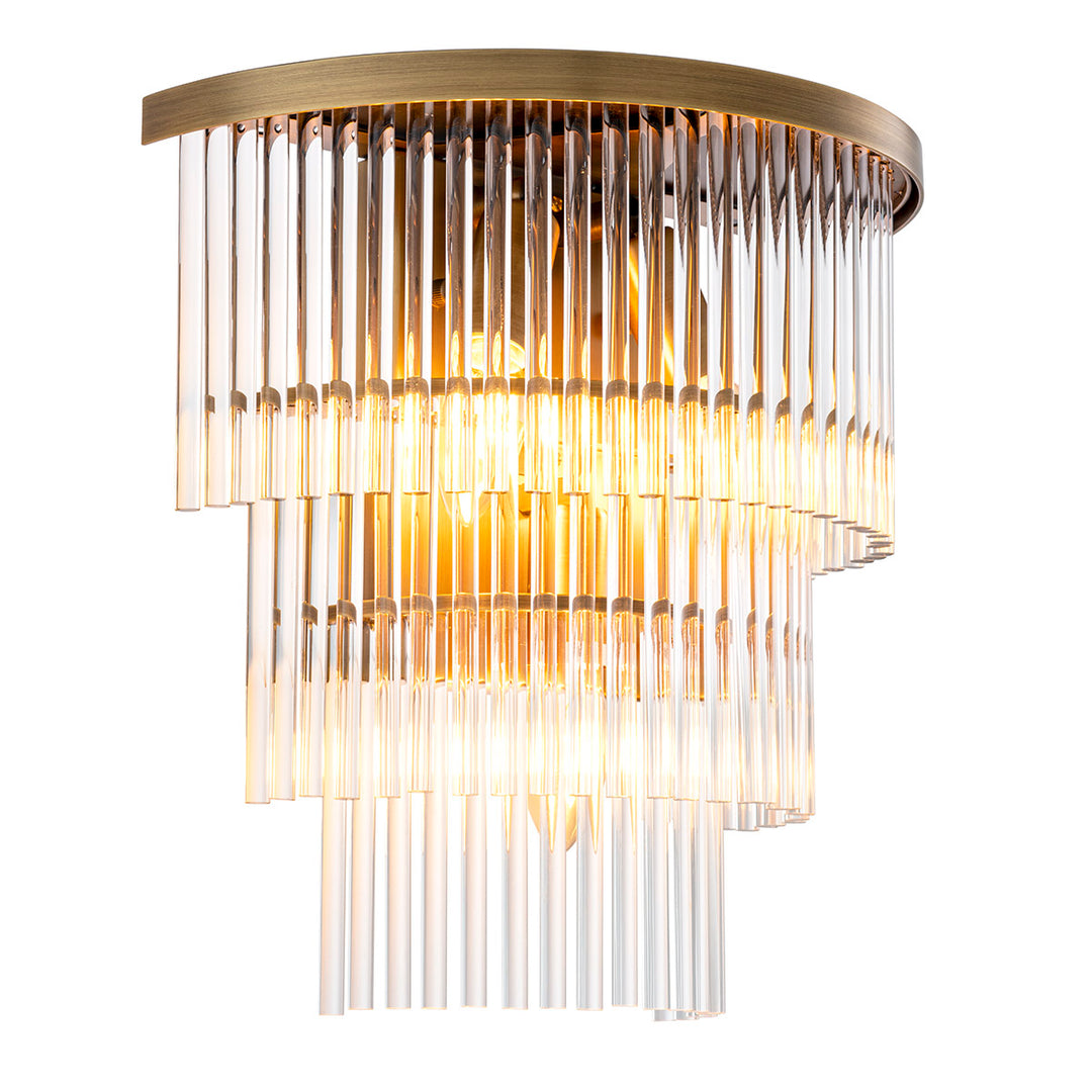 East Wall Lamp - Antique Brass