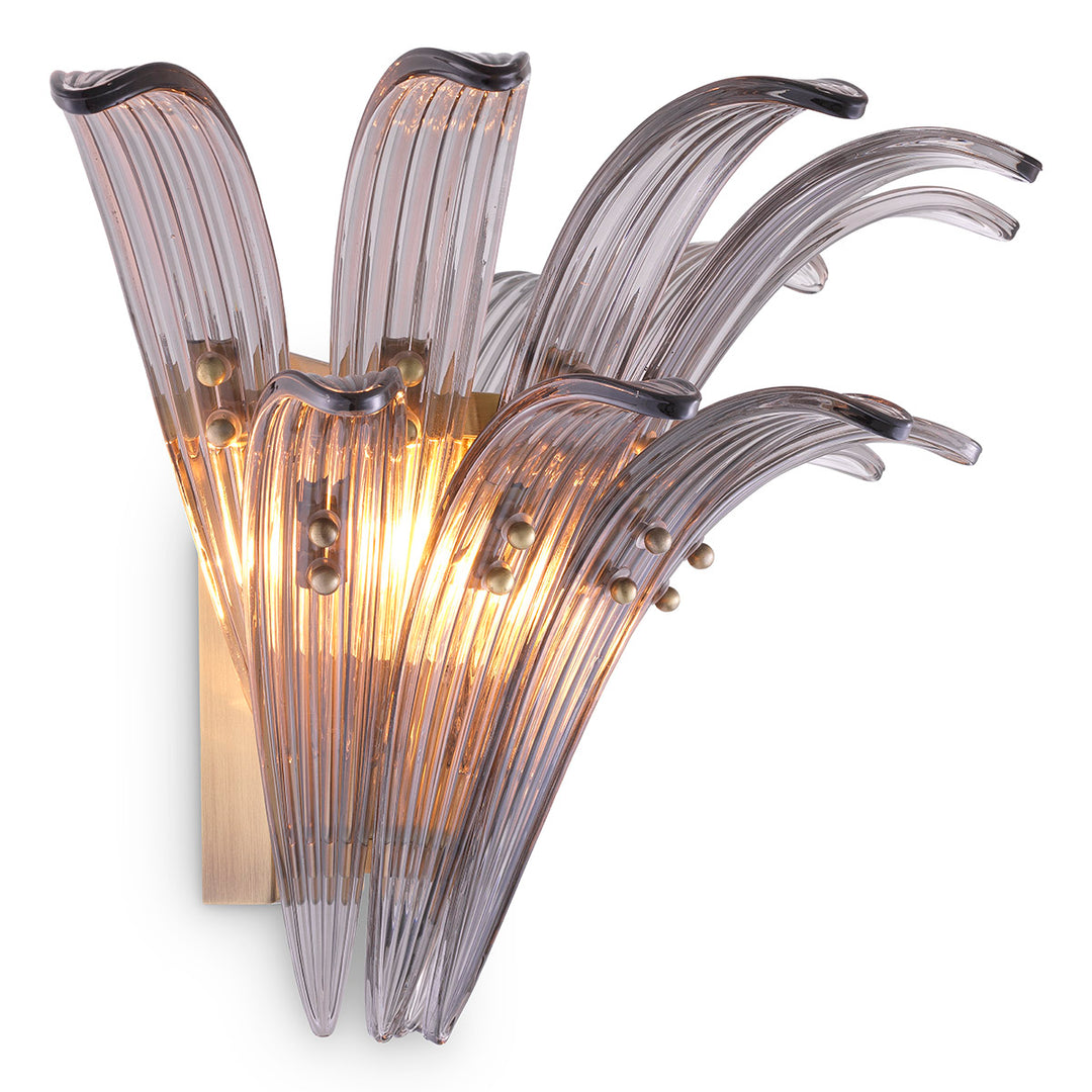 Italo Wall Lamp - Light Brushed Brass