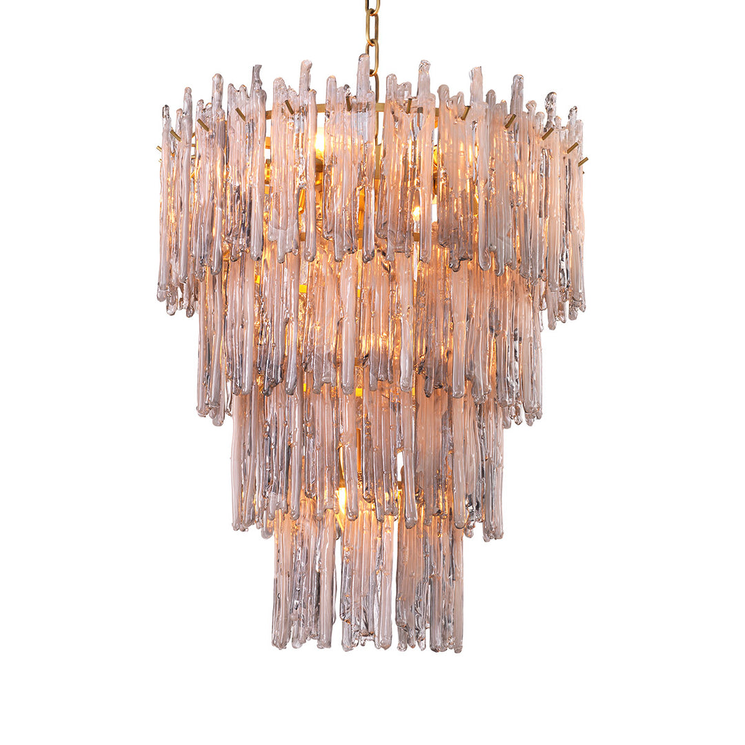 Saint Roch Chandelier - Light Brushed Brass