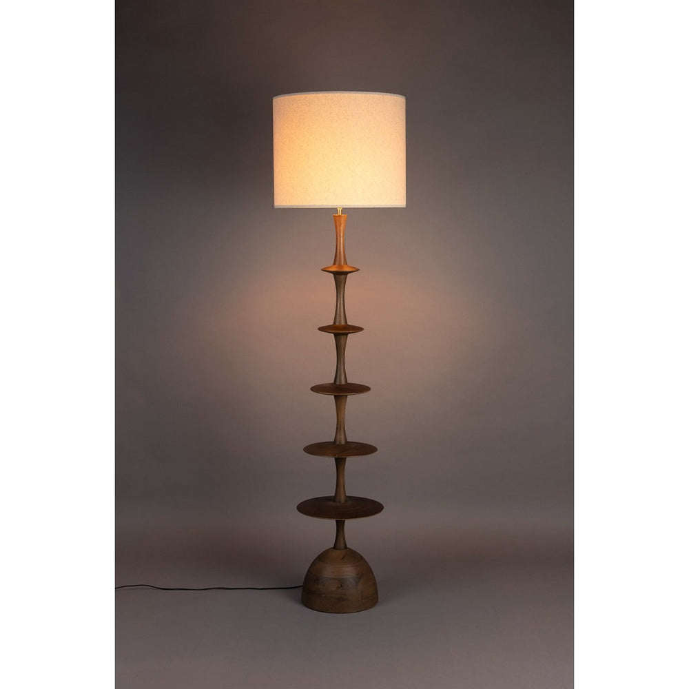 Cath Floor Lamp - Walnut Dutchbone 2