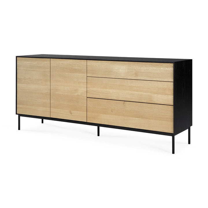 Blackbird 2 Door 3 Drawer Sideboard - Varnished Oak Ethnicraft 4