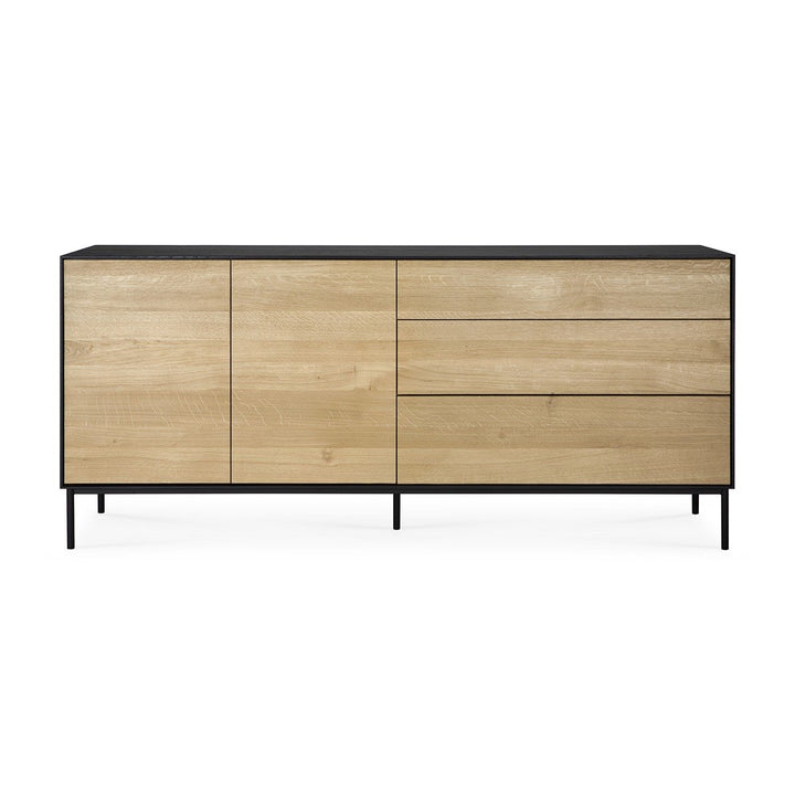 Blackbird 2 Door 3 Drawer Sideboard - Varnished Oak Ethnicraft 1