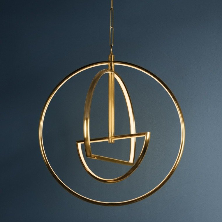 Welland 3 Light Chandelier - Aged Brass Hudson Valley Lighting 5